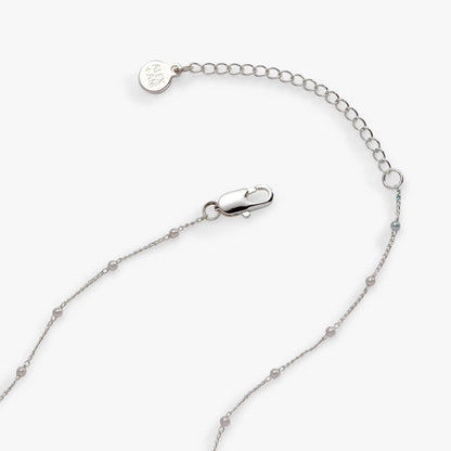 Divine Guides necklace by ALEX AND ANI, silver chain with beads and lobster clasp on Tampa Home & Garden Store
