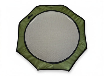 Hen Pen Starter Pop-Up Chick Brooder green octagonal frame with circular mesh center on Tampa Home & Garden Store