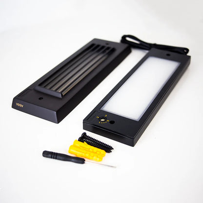 Luz de paso LED para exteriores ajustable STBCC17 de latón fundido de 1 W a 4 W y 3 CCT, iluminación de bajo voltaje 