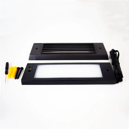 Luz de paso LED para exteriores ajustable STBCC17 de latón fundido de 1 W a 4 W y 3 CCT, iluminación de bajo voltaje 