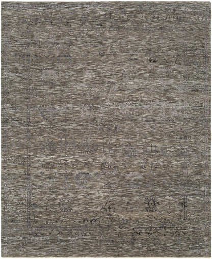 Gray Akos area rug by Boutique Rugs with distressed gray pattern on Tampa Home & Garden Store