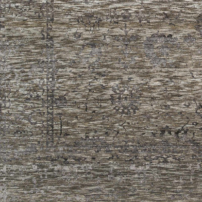 Gray Akos area rug with a distressed beige-gray pattern and textured weave on Tampa Home & Garden Store