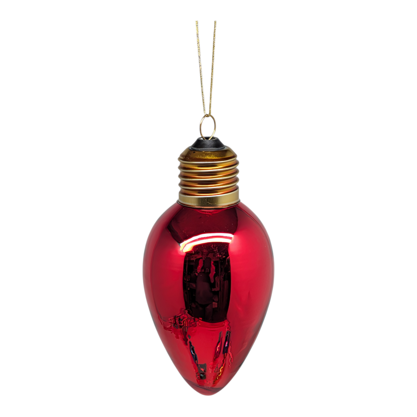 Ornement en verre surdimensionné en forme d'ampoule C7 -
