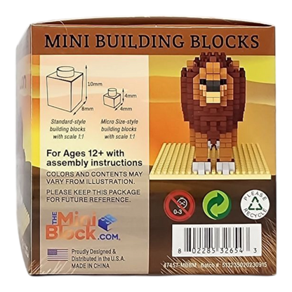 Mini Building Blocks - Lion