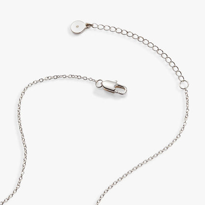 Crystal Bunny Pendant Necklace silver-tone chain with round crystal pendant by Alex and Ani on Tampa Home & Garden Store