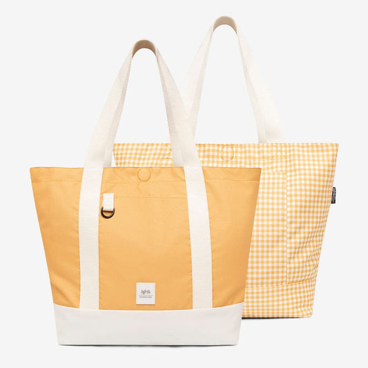 Strata Reversible Bag Vichy Mustard