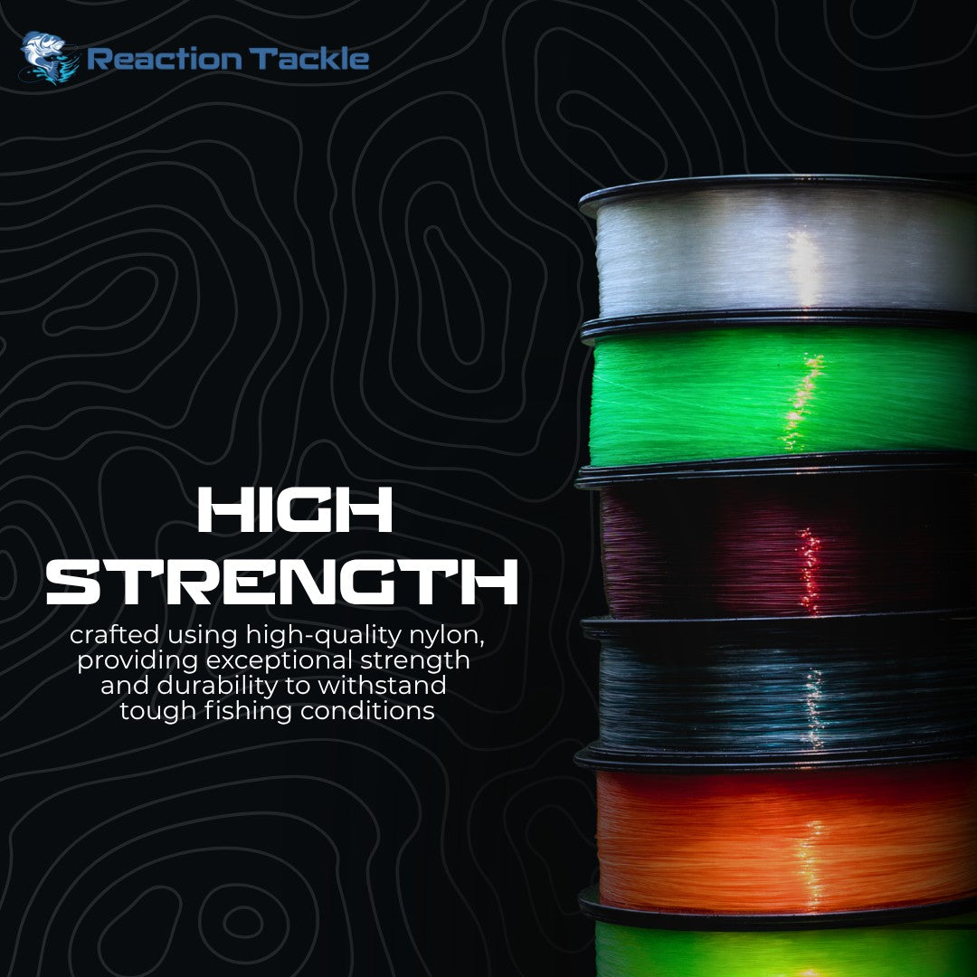 Línea de pesca de monofilamento de nailon Reaction Tackle