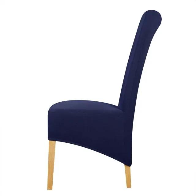 Stretch Chair Cover With Elastic Band For Dining