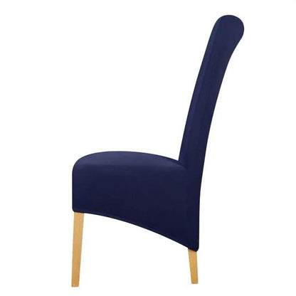 Stretch Chair Cover With Elastic Band For Dining