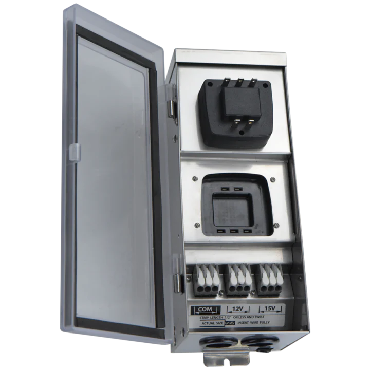 STS300 300W Digital 12V, 15V Low Voltage Transformer with Photocell & Timer IP65