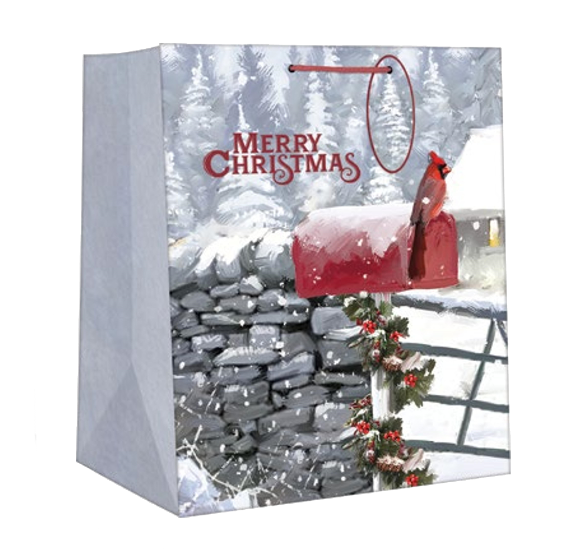 Bolsa de regalo navideña clásica -