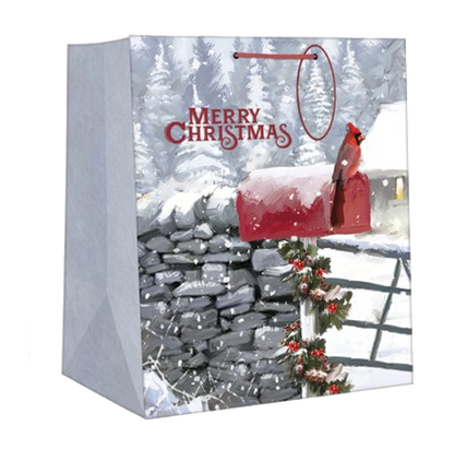 Bolsa de regalo navideña clásica -