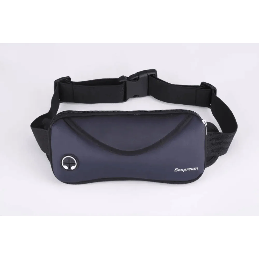 Stylish neoprene waterproof fanny bag by Stevvex in navy with adjustable strap on Tampa Home & Garden Store