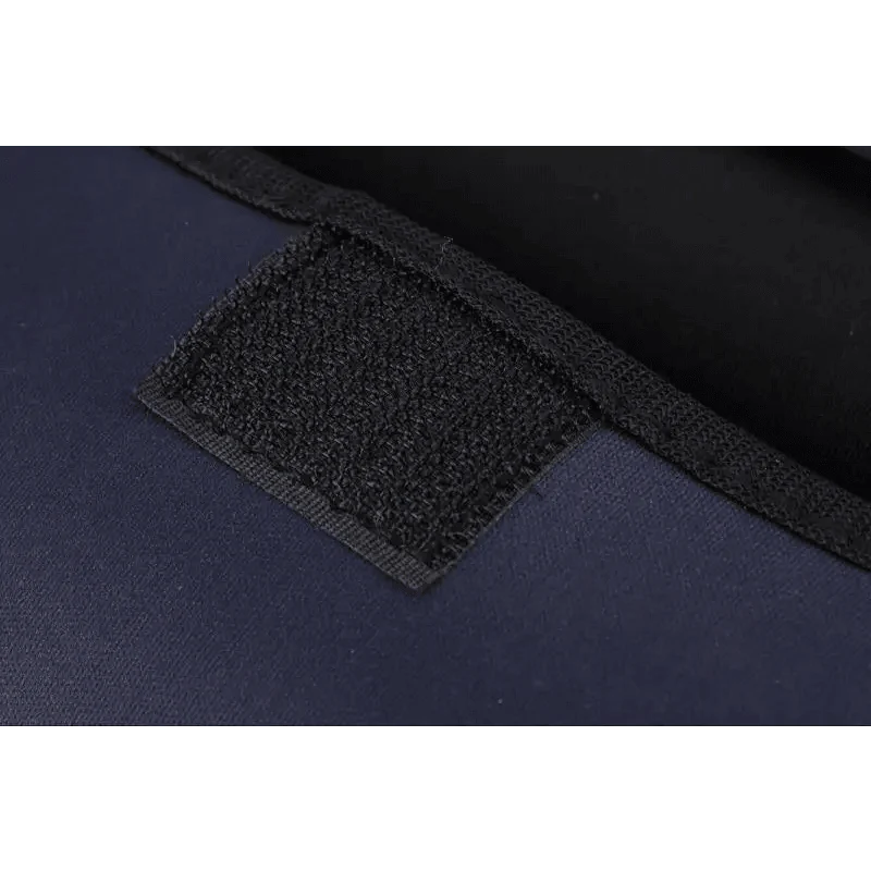 Stevvex navy neoprene waterproof fanny bag with Velcro patch on Tampa Home & Garden Store