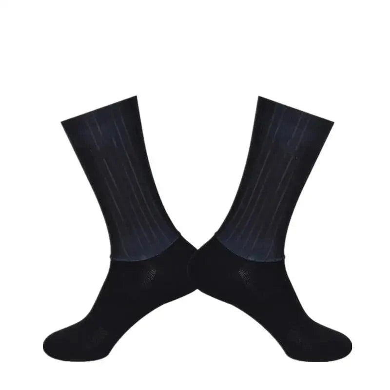 Stylish Cycling Socks Stevvex dark navy 2-pack anti-slip on Tampa Home & Garden Store
