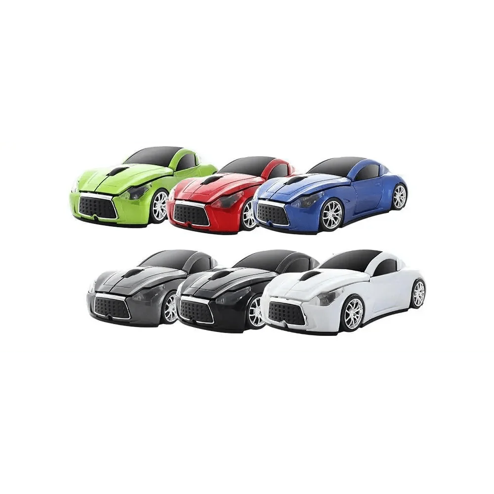 Car-shaped wireless mouse set by Stevvex, 6 colors, mini 3D ergonomic USB 1600 DPI for PC on Tampa Home & Garden Store