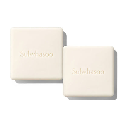 Sulwhasoo Signature Ginseng Facial Soap bars, ivory blocks embossed Sulwhasoo, 2-pack on Tampa Home & Garden Store