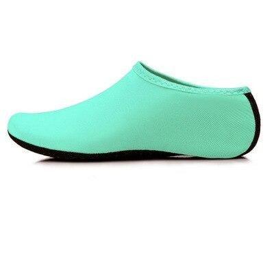 Stevvex aqua water shoes slippers with black sole for barefoot beach wear on Tampa Home & Garden Store