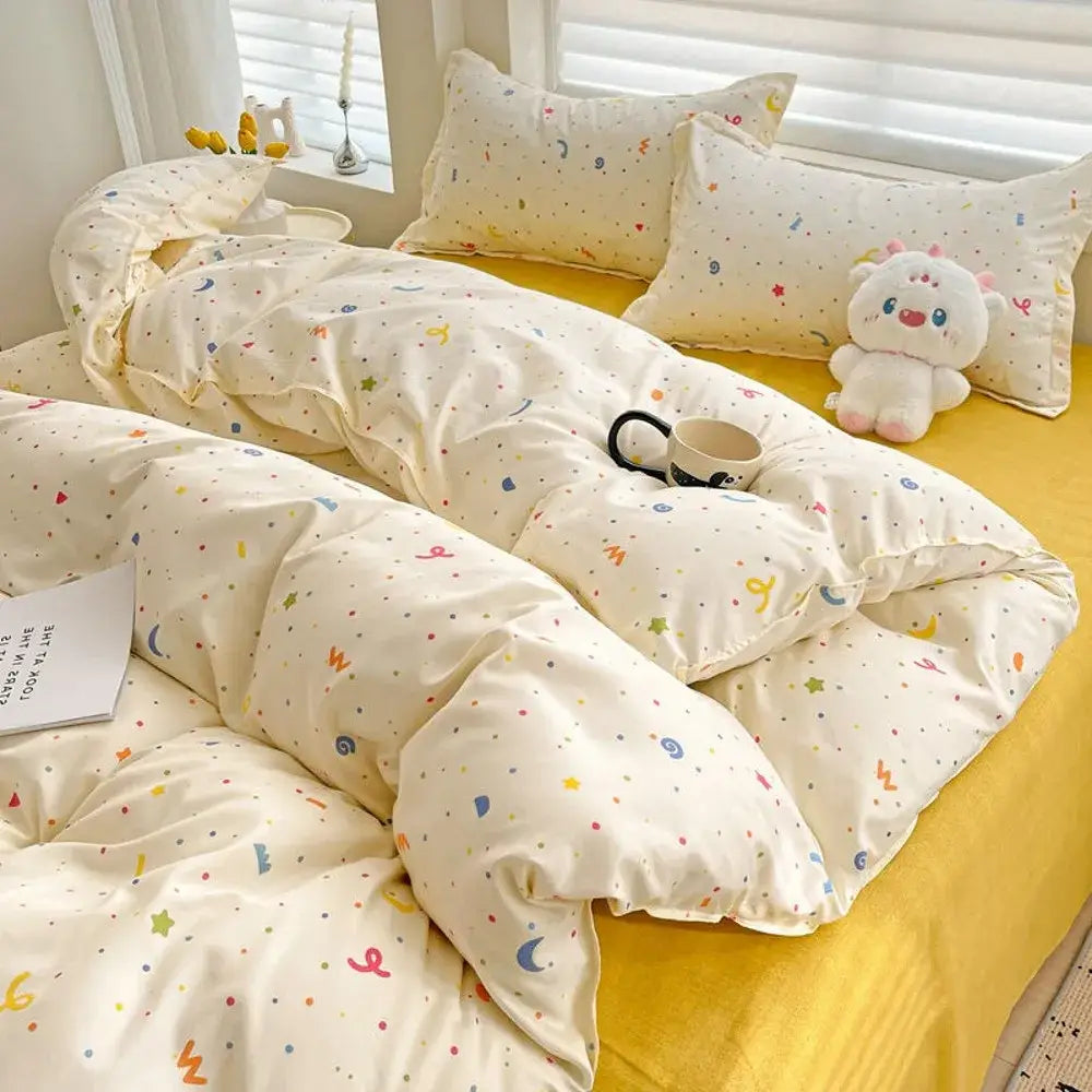 Juego de ropa de cama de verano de 2026 - Tamaños individual/matrimonial