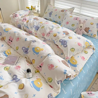 Juego de ropa de cama de verano de 2026 - Tamaños individual/matrimonial