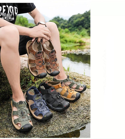 Waterproof Men Beach and Cushioned Sandals