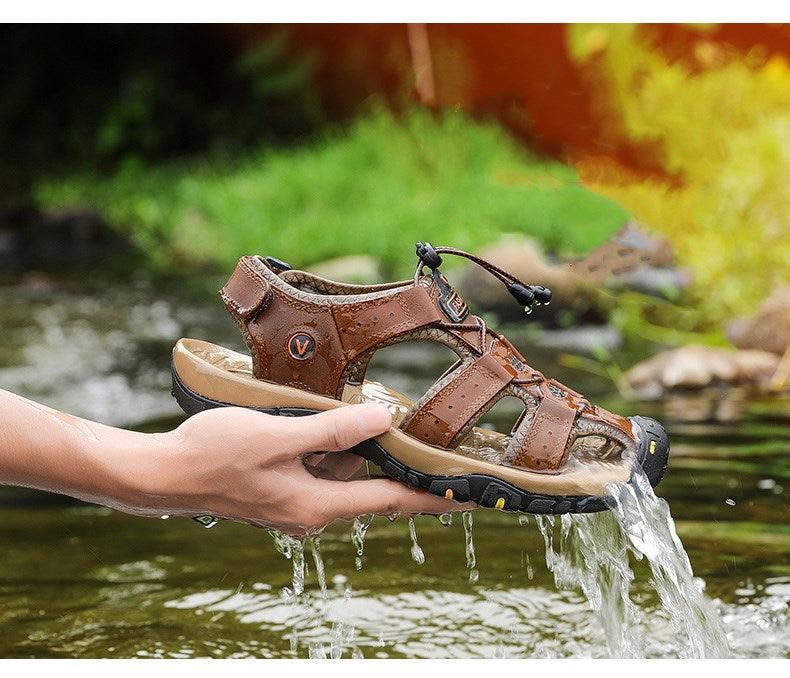 Waterproof Men Beach and Cushioned Sandals