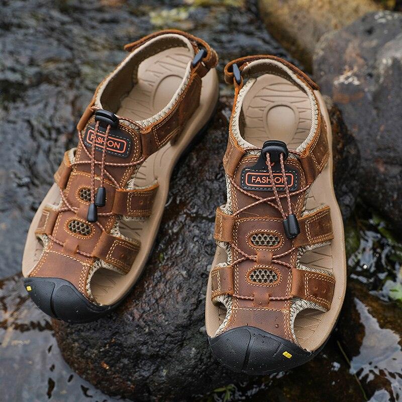 Waterproof Men Beach and Cushioned Sandals