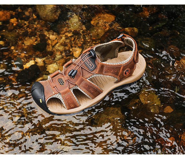 Waterproof Men Beach and Cushioned Sandals
