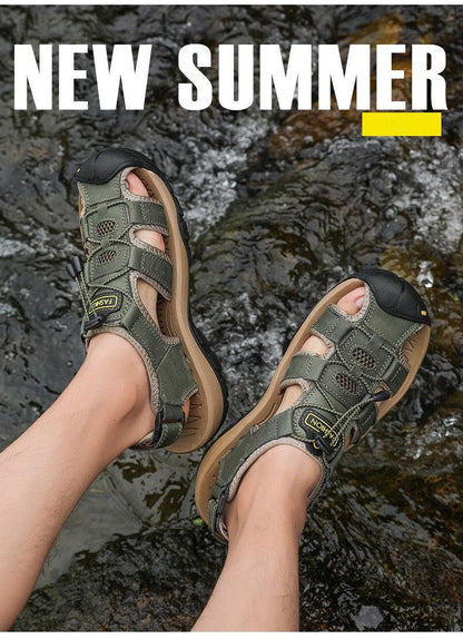 Waterproof Men Beach and Cushioned Sandals