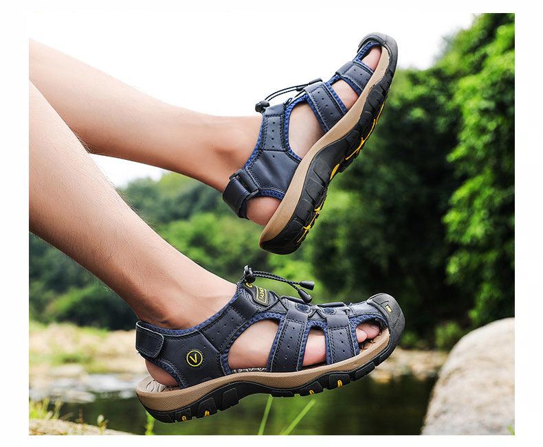 Waterproof Men Beach and Cushioned Sandals
