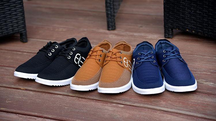 Stevvex breathable canvas sneakers, multiple colors, 4 pairs on Tampa Home & Garden Store