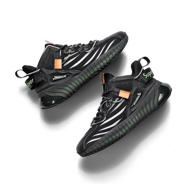Mens Lightweight And Breathable Running Sneakers