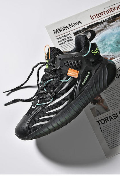 Mens Lightweight And Breathable Running Sneakers
