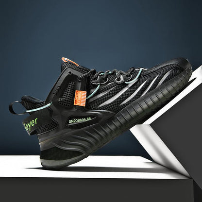 Mens Lightweight And Breathable Running Sneakers