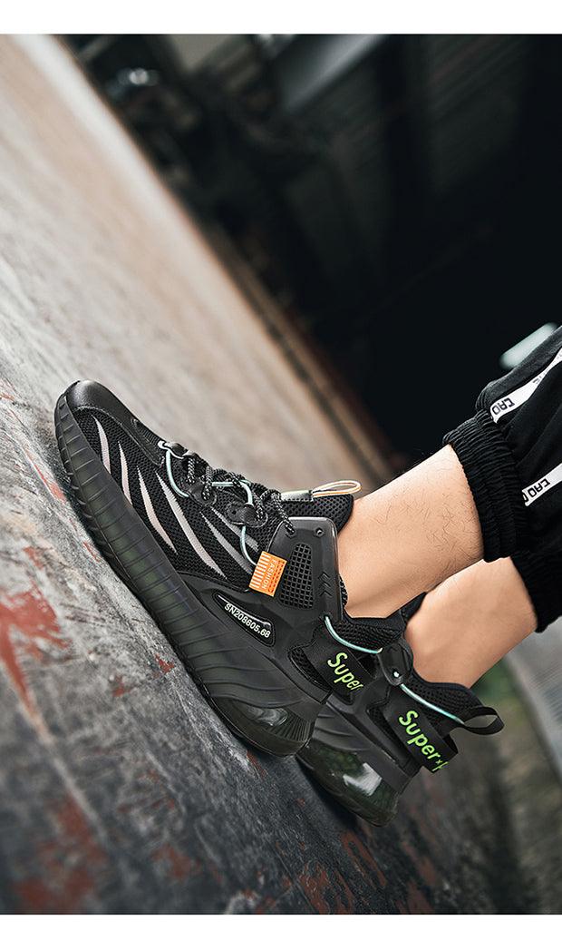 Mens Lightweight And Breathable Running Sneakers
