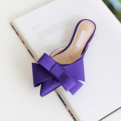 Soft Silk And Satin Slide For Casual Summer Wear