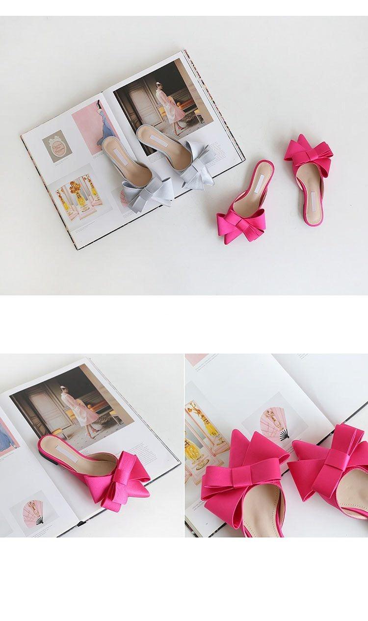 Soft Silk And Satin Slide For Casual Summer Wear