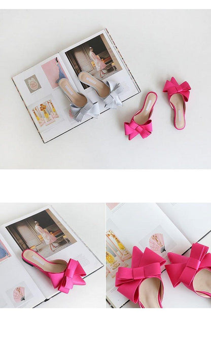 Soft Silk And Satin Slide For Casual Summer Wear