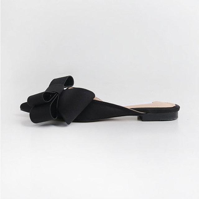 Soft Silk And Satin Slide For Casual Summer Wear