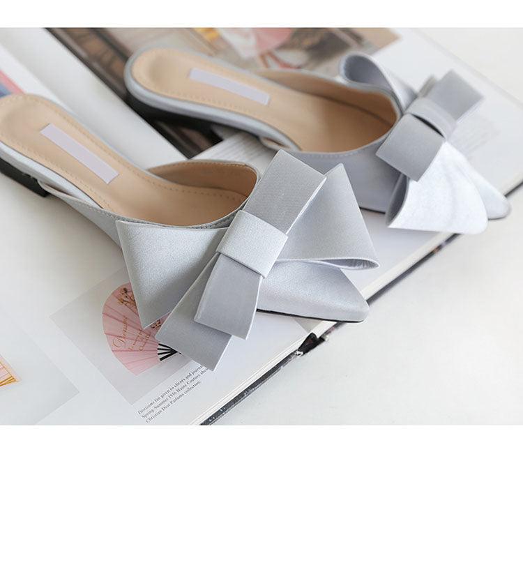 Soft Silk And Satin Slide For Casual Summer Wear
