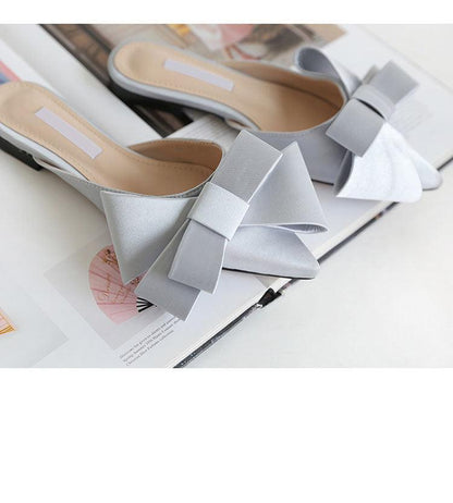 Soft Silk And Satin Slide For Casual Summer Wear