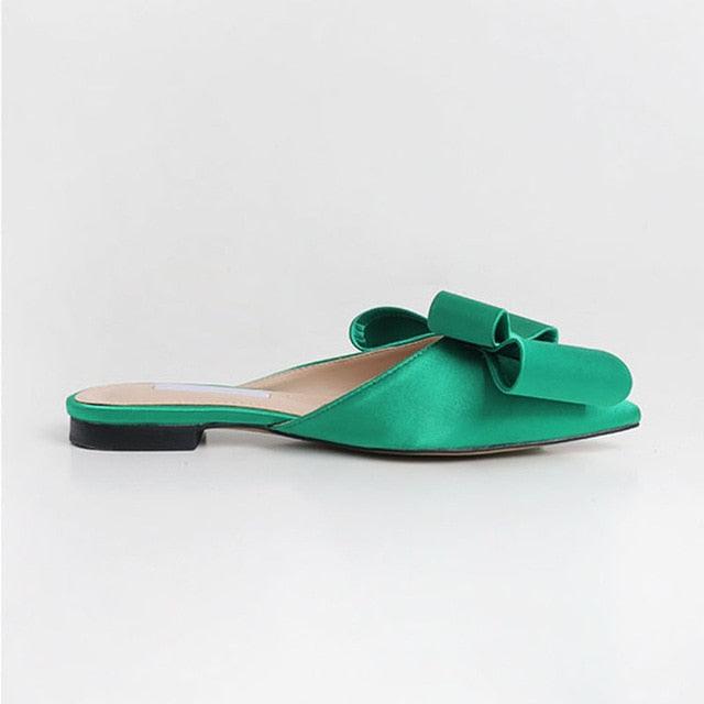Soft Silk And Satin Slide For Casual Summer Wear