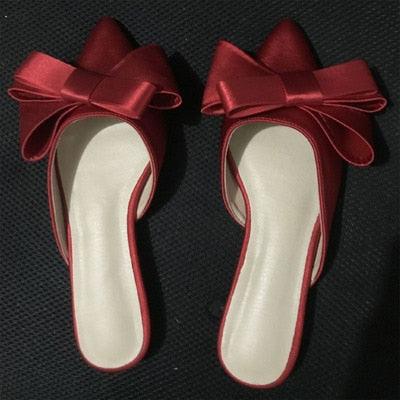 Soft Silk And Satin Slide For Casual Summer Wear