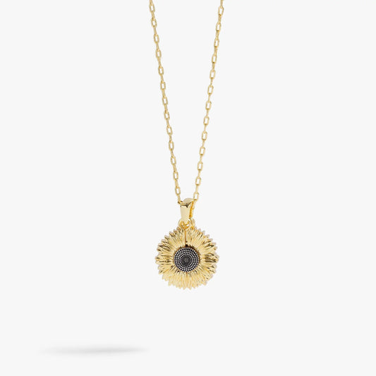 Sunflower Choose Happiness mantra necklace, gold-tone chain by ALEX AND ANI on Tampa Home & Garden Store