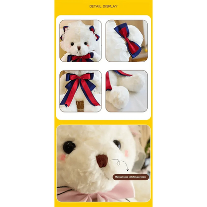 Cute Teddy Bear With Dress And Holiday Gift