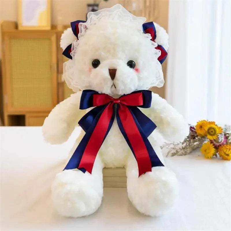 Cute Teddy Bear With Dress And Holiday Gift