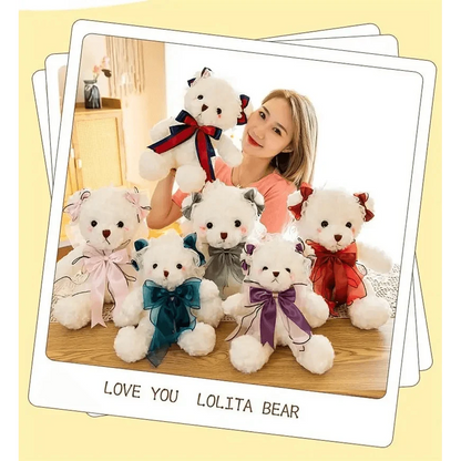 Cute Teddy Bear With Dress And Holiday Gift