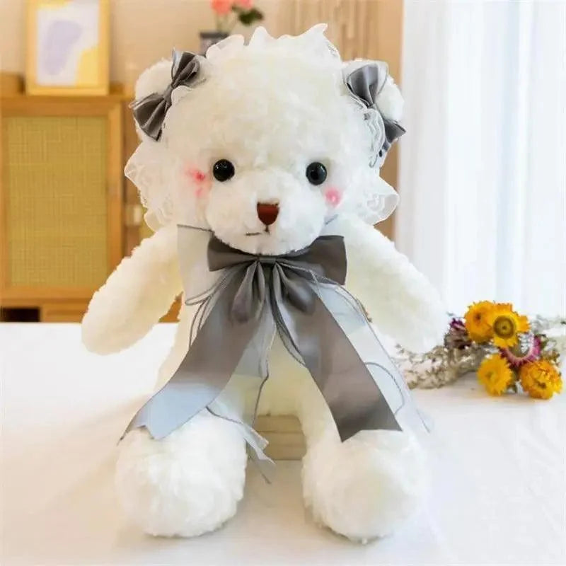 Cute Teddy Bear With Dress And Holiday Gift