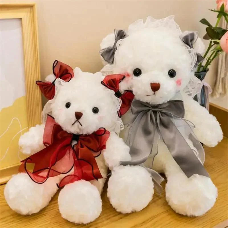 Cute Teddy Bear With Dress And Holiday Gift