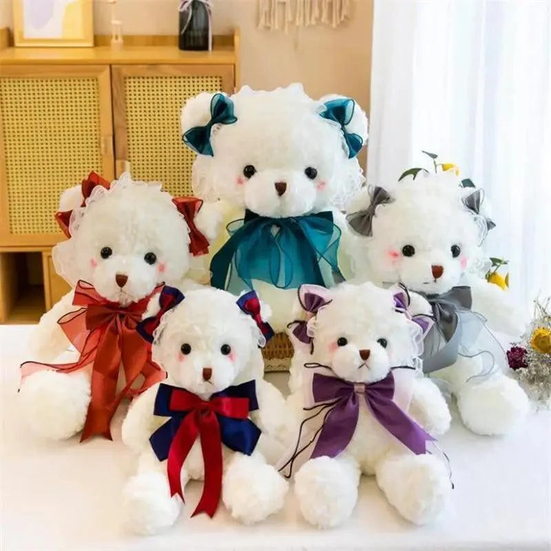 Cute Teddy Bear With Dress And Holiday Gift